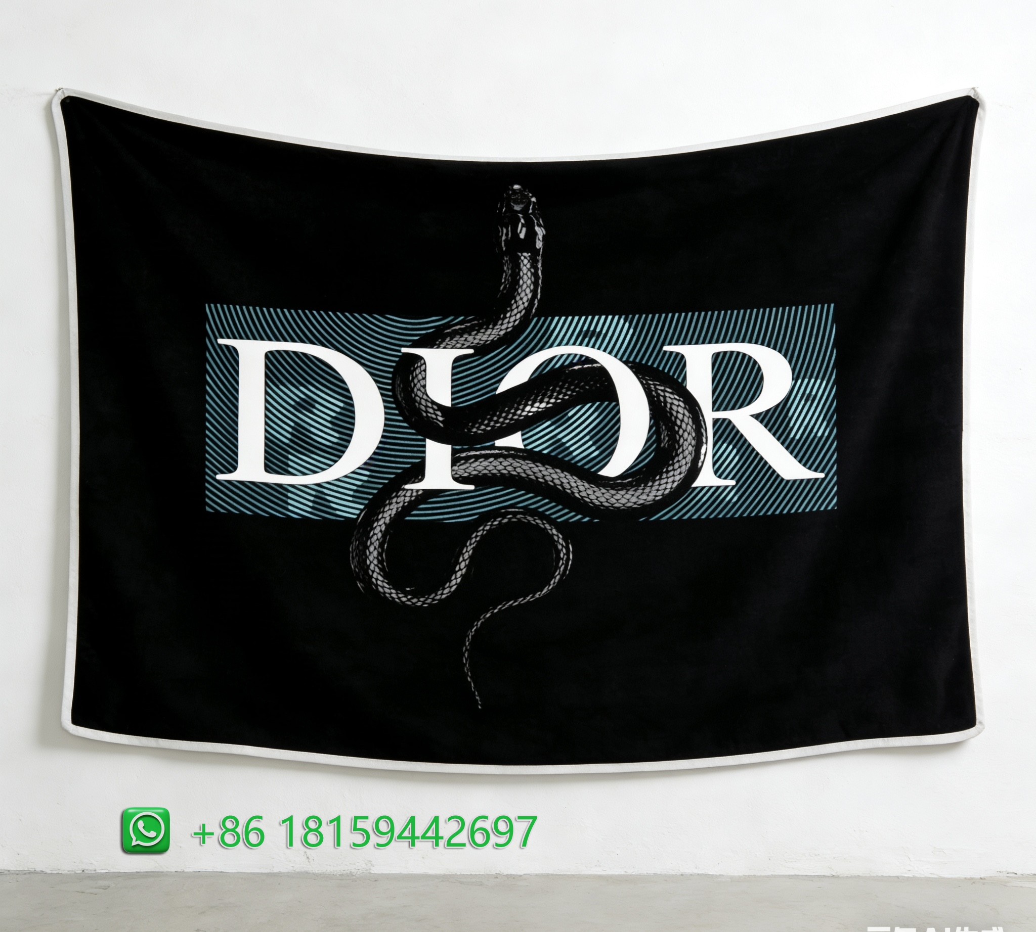Dior Throw Blankets